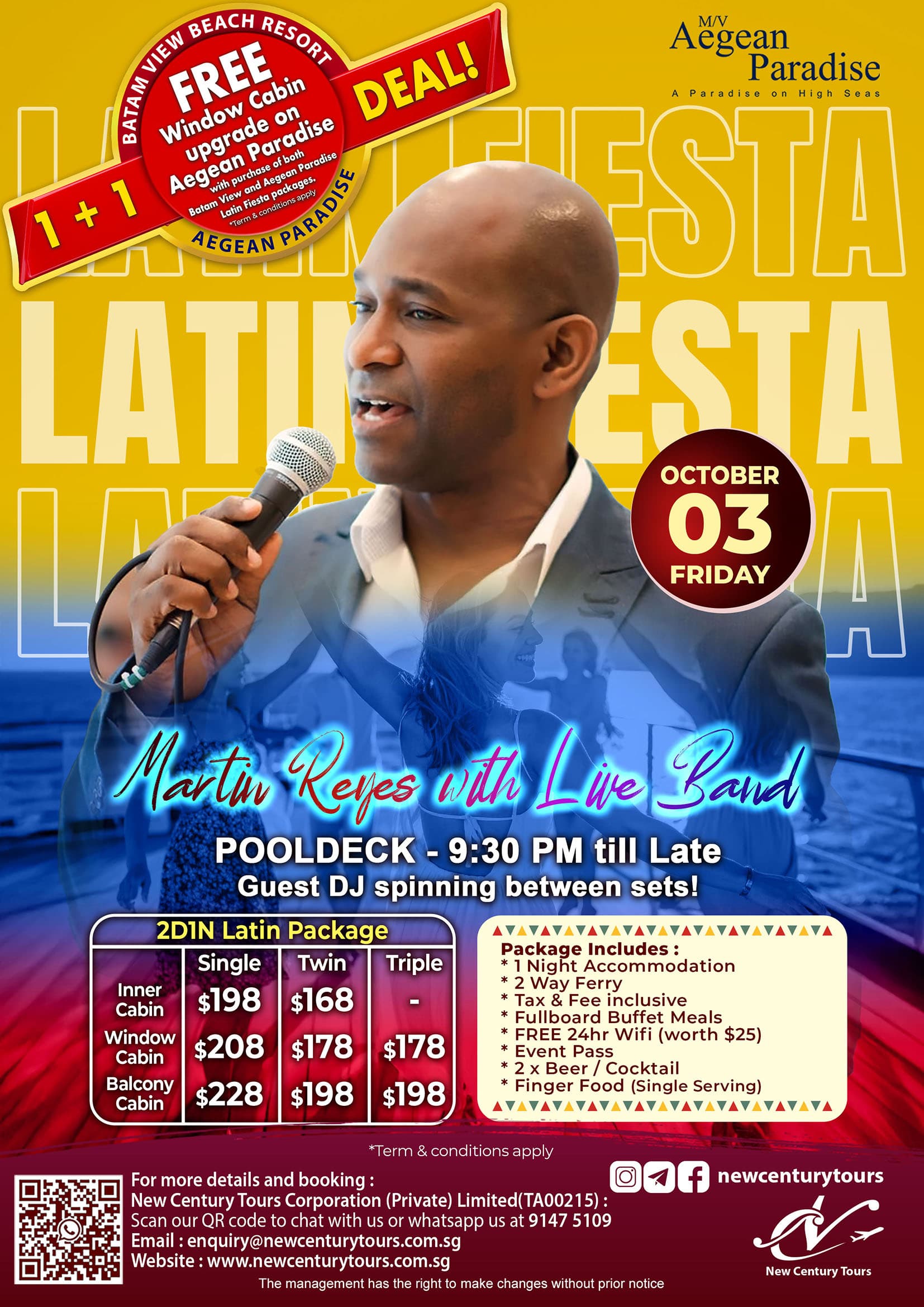 欢乐假期 Latin Fiesta 活动海报